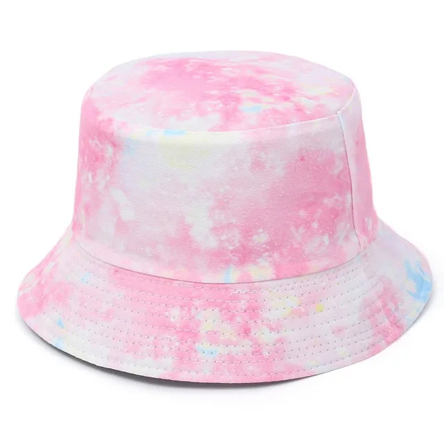 Reversible Bucket Hat Cotton Tie dye