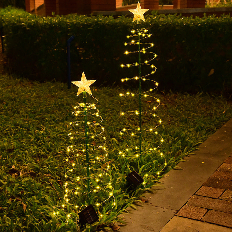 Solar Christmas Tree Lights Chicmatchy