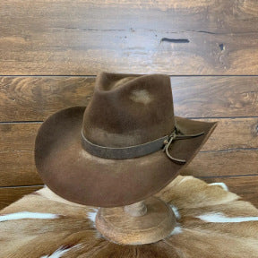 Distressed Lone Star Outlaw Cowboy Hat