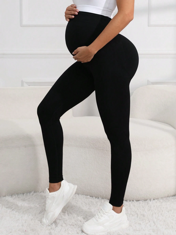 High Stretch Maternity High Waist Leggings