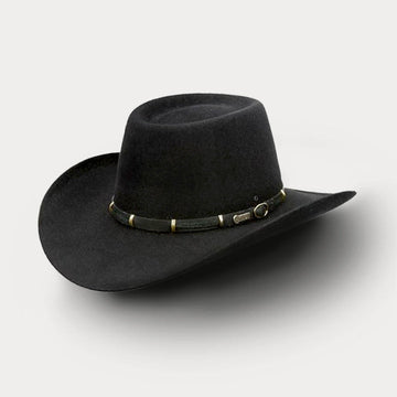 Open Road 100X Cowboy Hat-Black