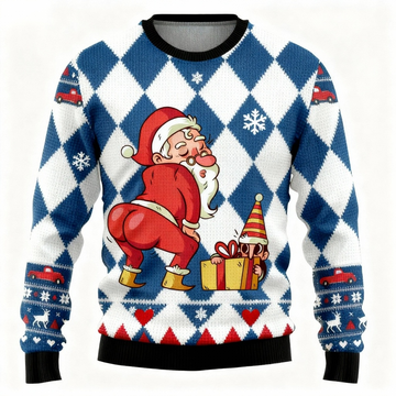 Ugly Christmas Sweater Party [2025] | Zany Santa Claus Edition