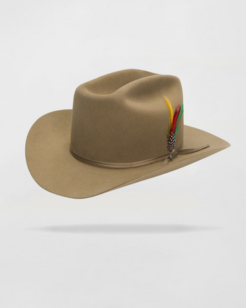 Timeless Trims Felt Outdoot Hat in Fawn