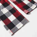 Christmas pajamas, Family Look Pajamas,alphabet prints and cartoon prints, patchwork tops and plaid pants - slickdapper