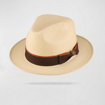 Heritage Style Straw Fedora Hat