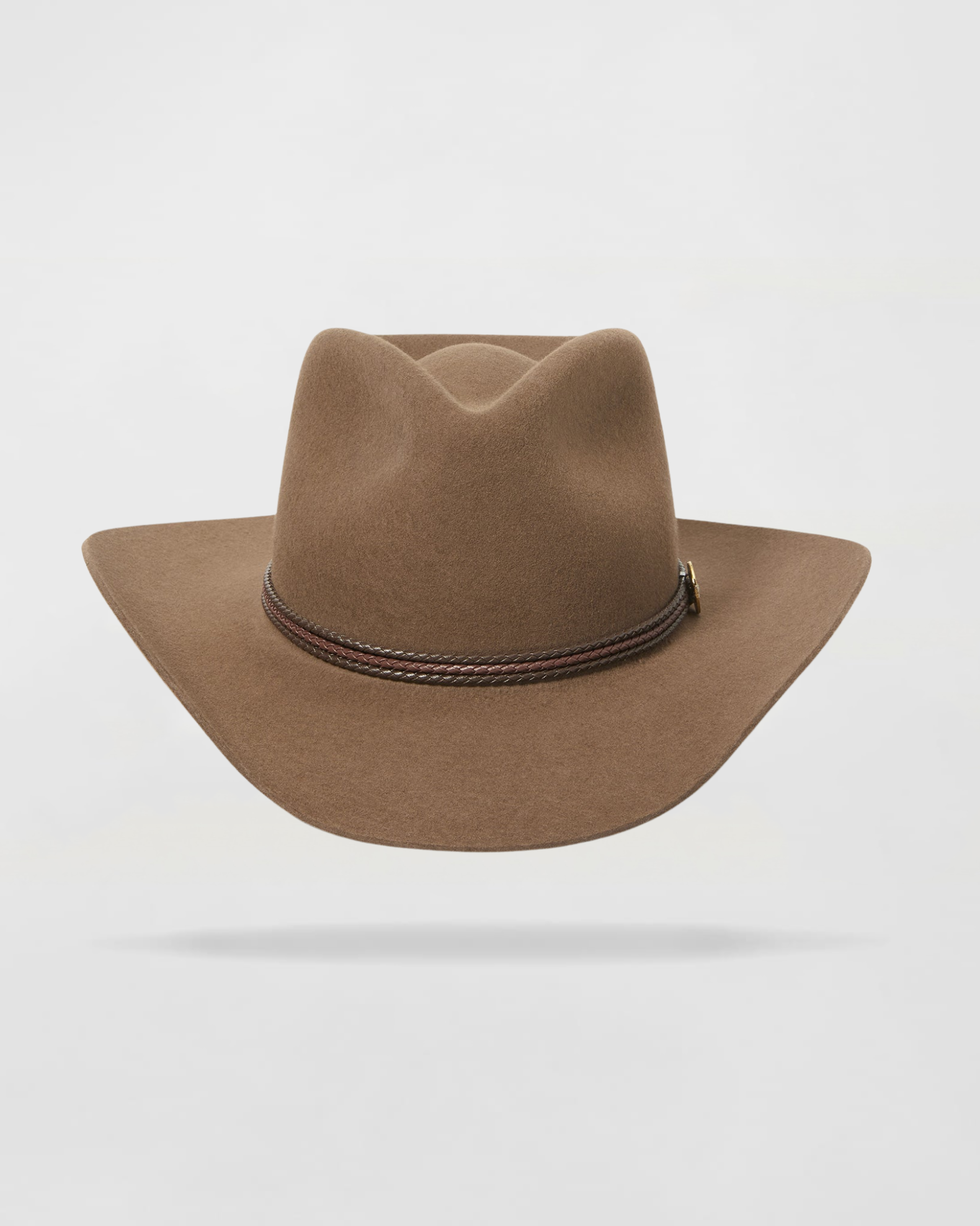 Sagebrush Style Felt Cowboy Hat in Pecan