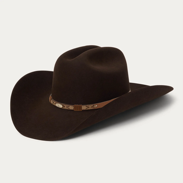 Drifter Felt Cowboy Hat - Chocolate