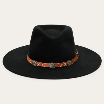 Stylish Wide Brim Felt Fedora Hat
