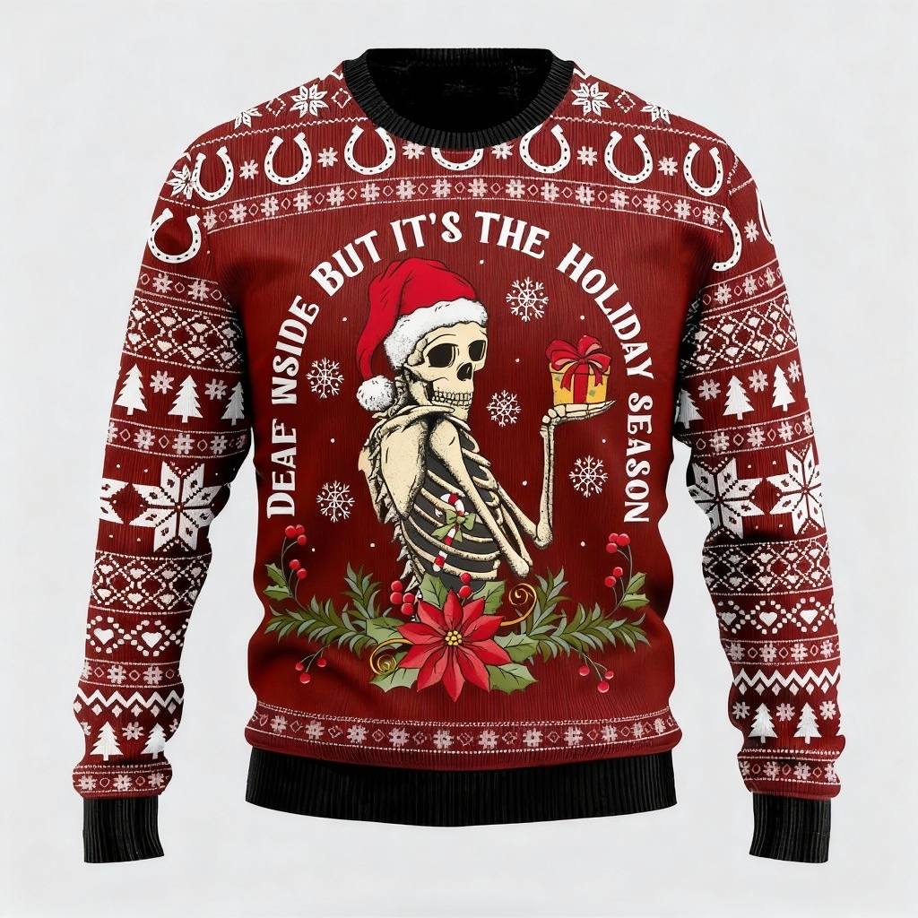 The Red Holiday Icon Sweater