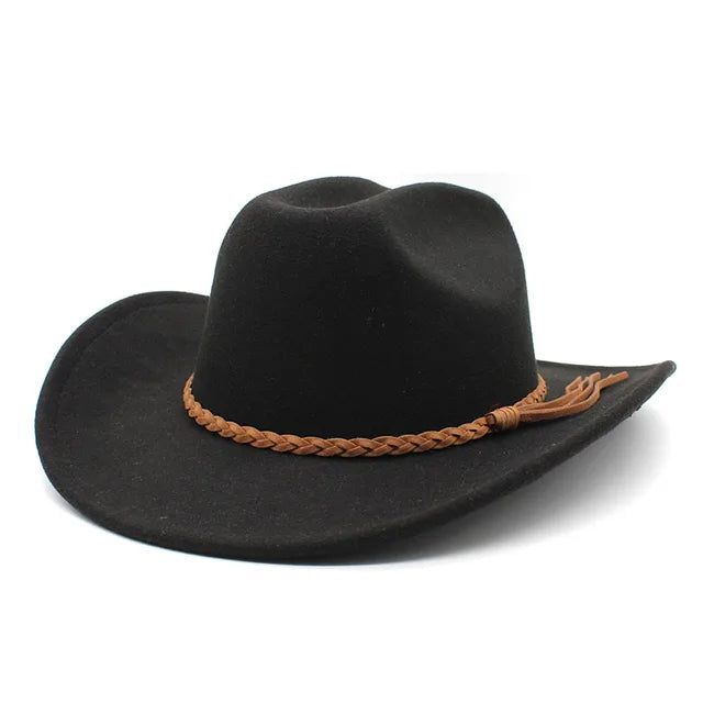 Vintage Western Cowboy Hat Wide Brim