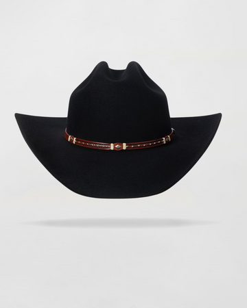 Lone Star Series Felt Cowboy Hat in Black