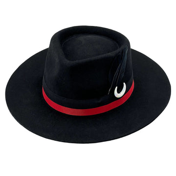 Modern Fedora – Ivory Crescent Detail