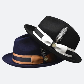 Heritage Classic Fedora Crushable 2-Tone Fedora Hat