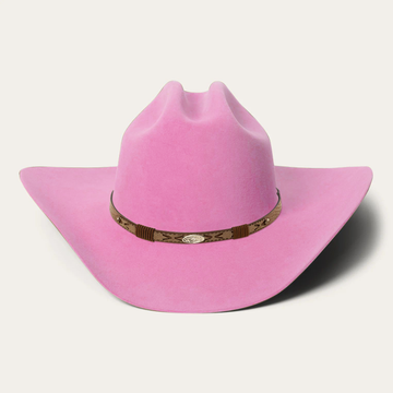 Drifter Felt Cowboy Hat - Hot Pink
