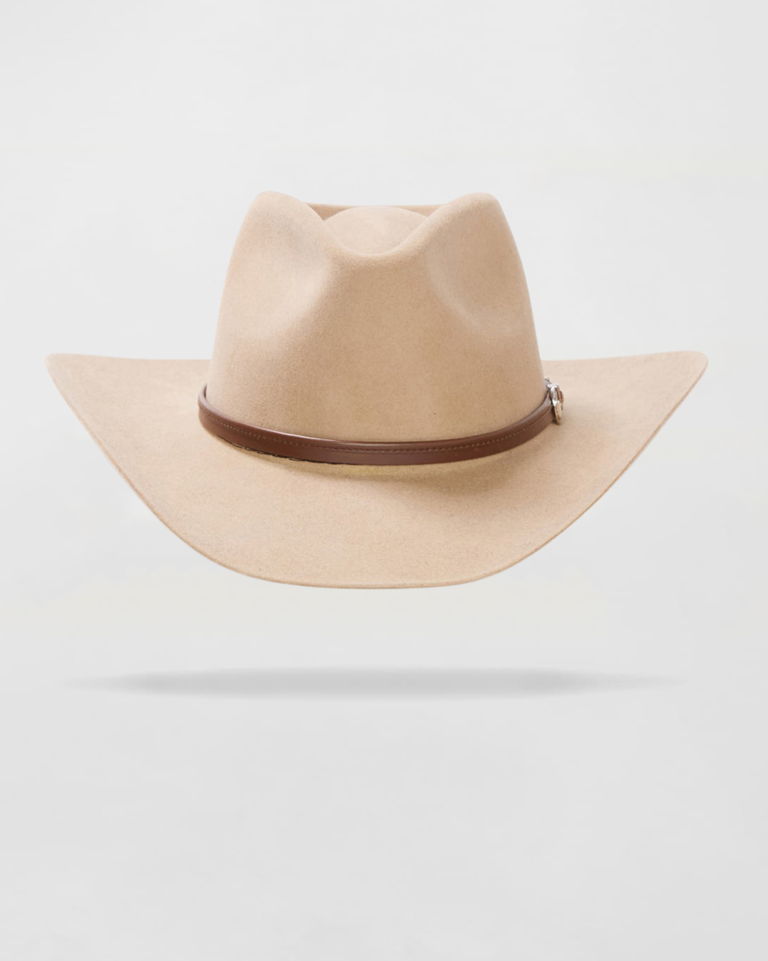 Cowboy Classic Line Felt Cowboy Hat in Silver Sand