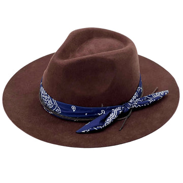 Modern Flat-Brim – Warm Espresso Tone