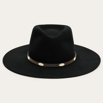 Timeless Flat Brim Felt Hat