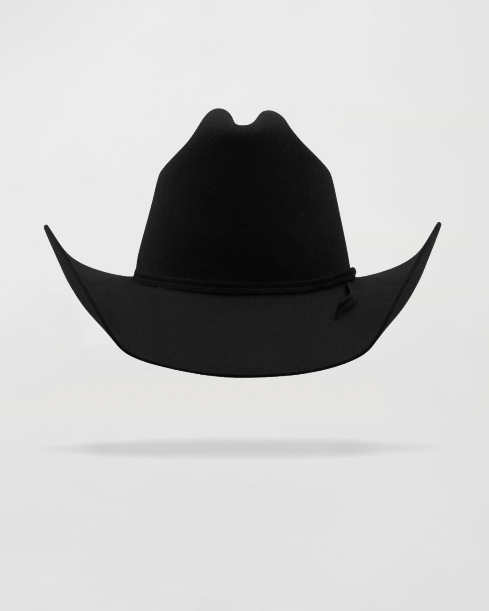 Wild West Whimsy Felt Cowboy Hat In Black