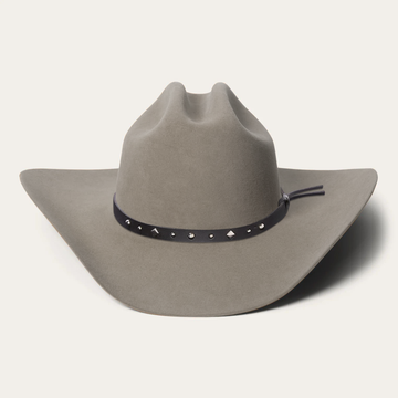 Wrangler Felt Cowboy Hat - Light Gray
