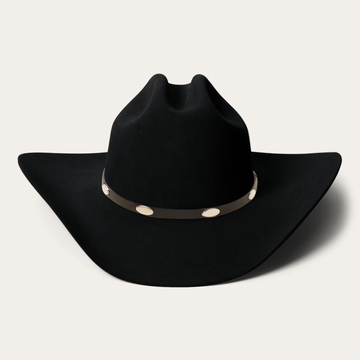 Sun Barrier Felt Cowboy Hat - Black