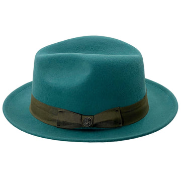 Felt Fedora Hat – Refined Clasp Band