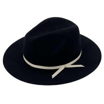 Classic Black Fedora – Refined Ribbon Detail