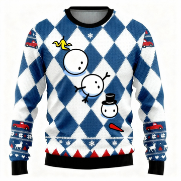 Ugly Christmas Sweater Party [2025] | Playful Snowman Edition
