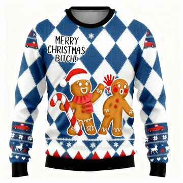 Ugly Christmas Sweater Party [2025] | Cute Cartoon Pattern Edition