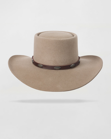 Frontier Spirit Series Felt Outdoor Cowboy Hat in Grey