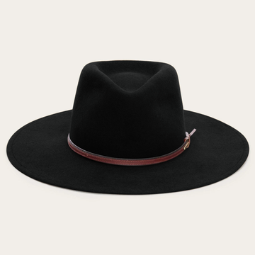 Luxury Wide Flat Brim Fedora Hat