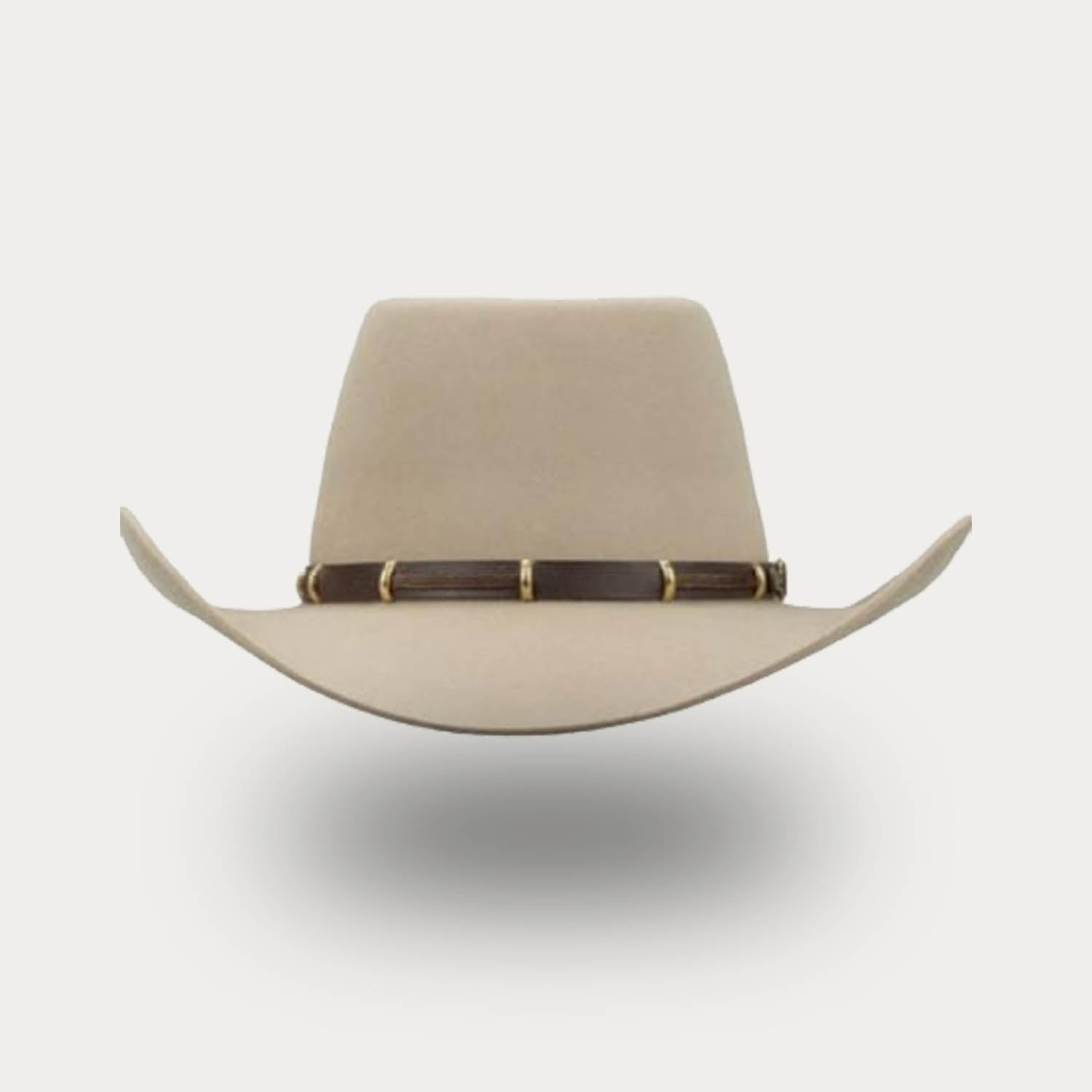 Open Road  Felt Cowboy Hat-Natural