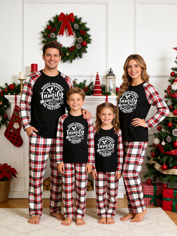 2026 Tropical Vacation Family Christmas Tree Matching Family Pajamas Holiday Set