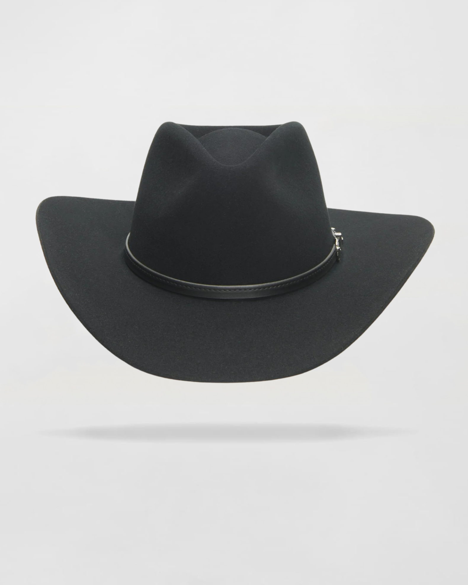 Cowboy Classic Line Felt Cowboy Hat in Black