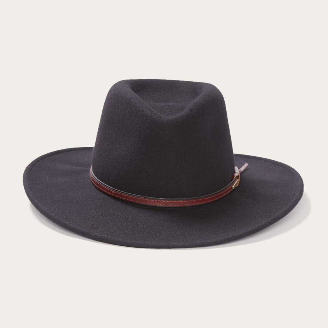 Bozeman Outdoor Felt Hat-Black