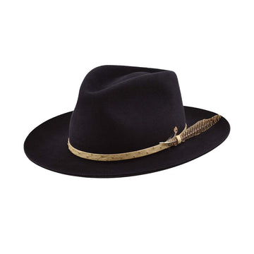 Sophisticate's Signature -  Fur Felt Fedora- Wild