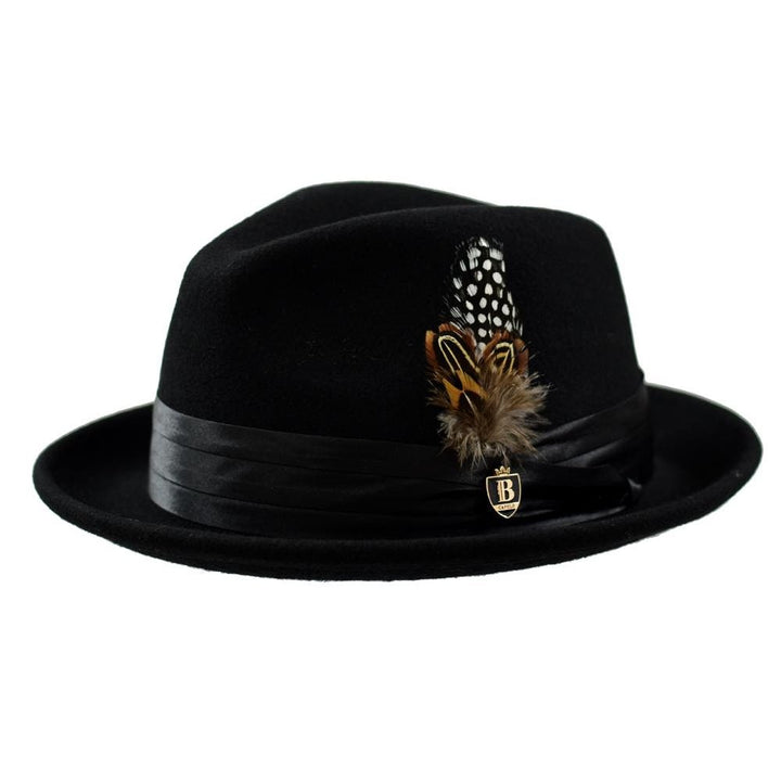 Old-World Charm Chapeau Crushable Wool Fedora