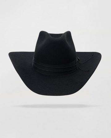 Maverick Range Felt Outdoor Cowboy Hat in Black