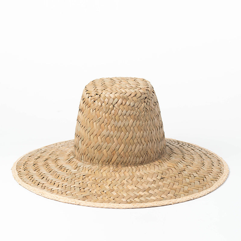 Handwoven Wide Brim Straw Hat