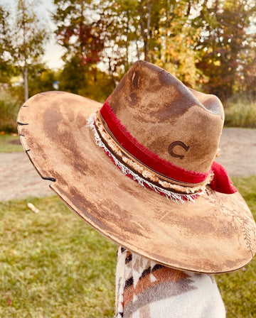 Distressed Edge Cowboy Hats