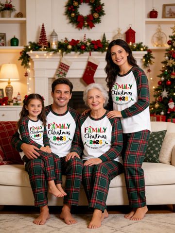 Making Memories Together 2026 Family Christmas Matching Holiday Sleepwear