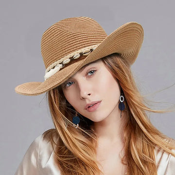 Shell Tassels Cowgirl Summer Hat