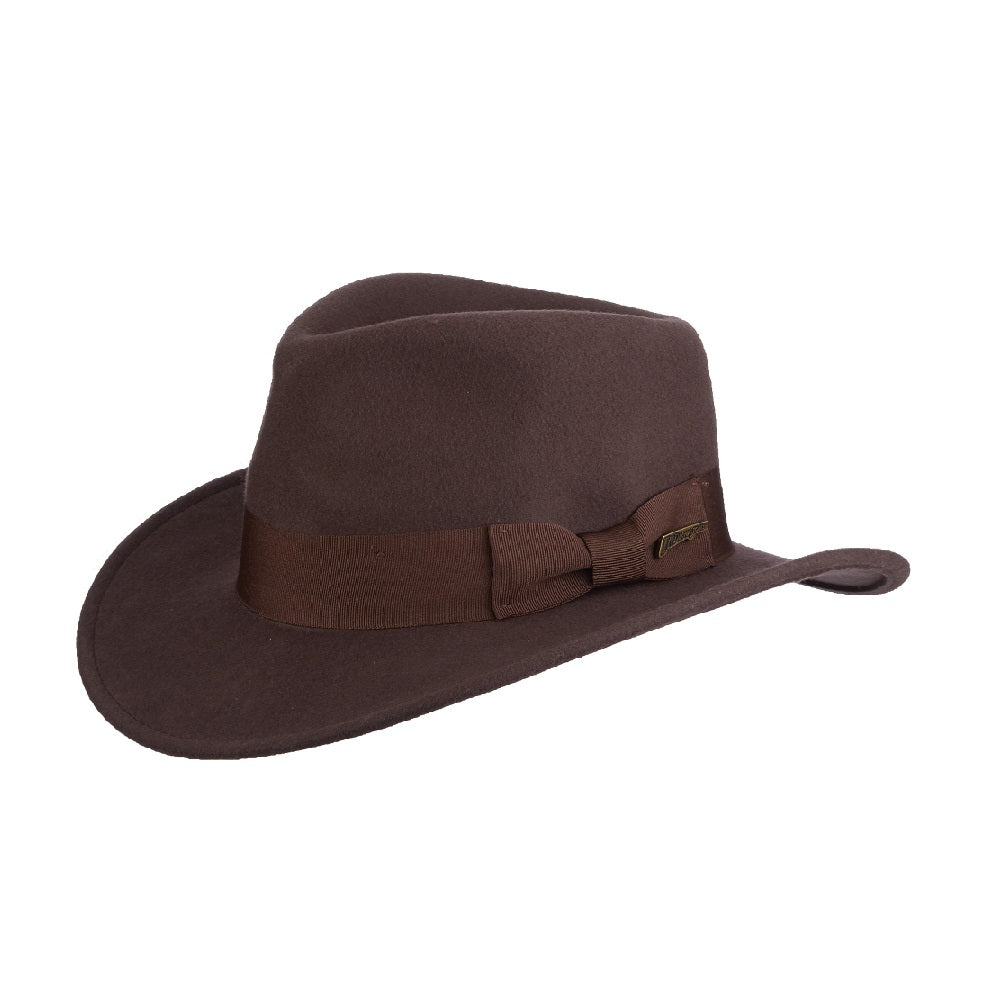 Indiana Jones Wool Felt Fedora- Belloq