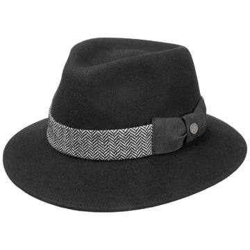 Loredano Traveller Felt Fedora Hat