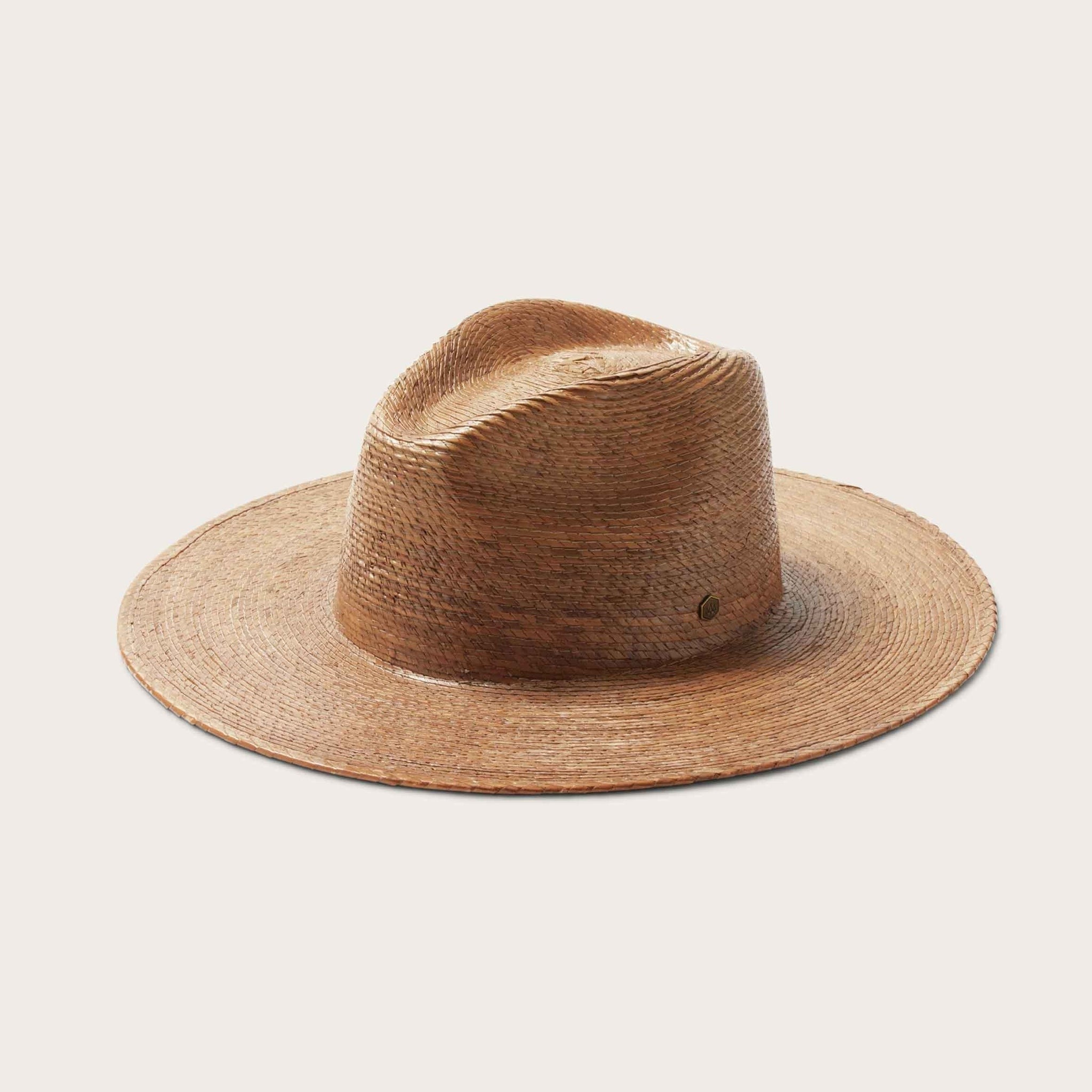 City Explorer Straw Fedora in Toast