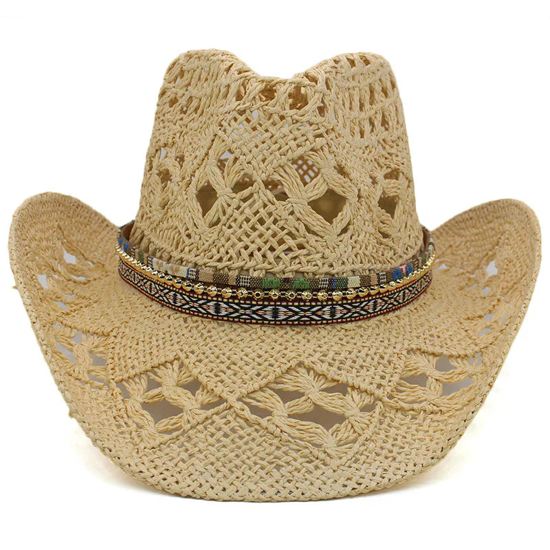 Timeless Charm Straw Cowboy Hat