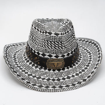 Unisex Bohemian Straw Sun Protection Hat