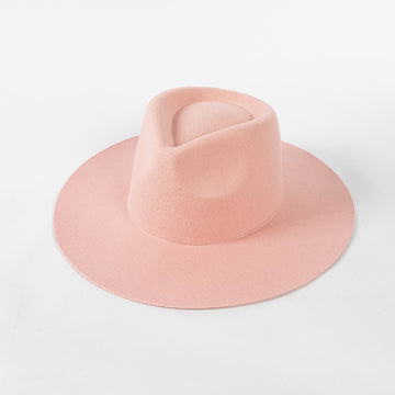 Whisper Wool Felt Wide Brim Fedora Hat