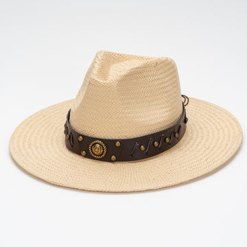 Casual Straw Wide Brim Summer Hat