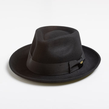 Scala Wool Felt Fedora- Bristol