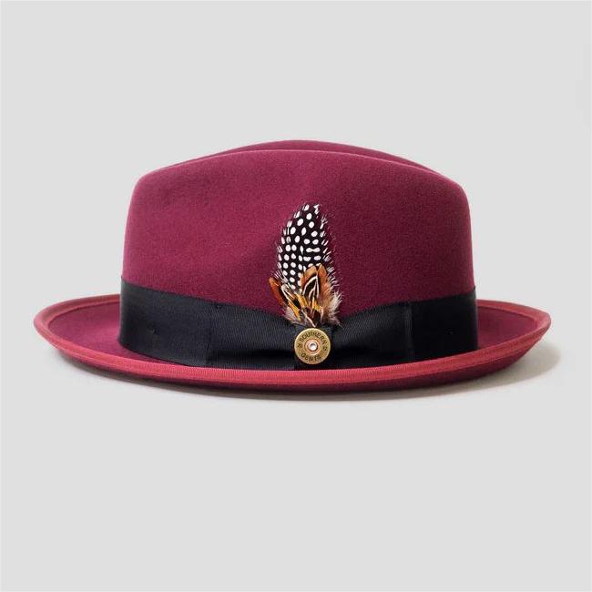 Sophisticate's Signature - Fedora Burgundy